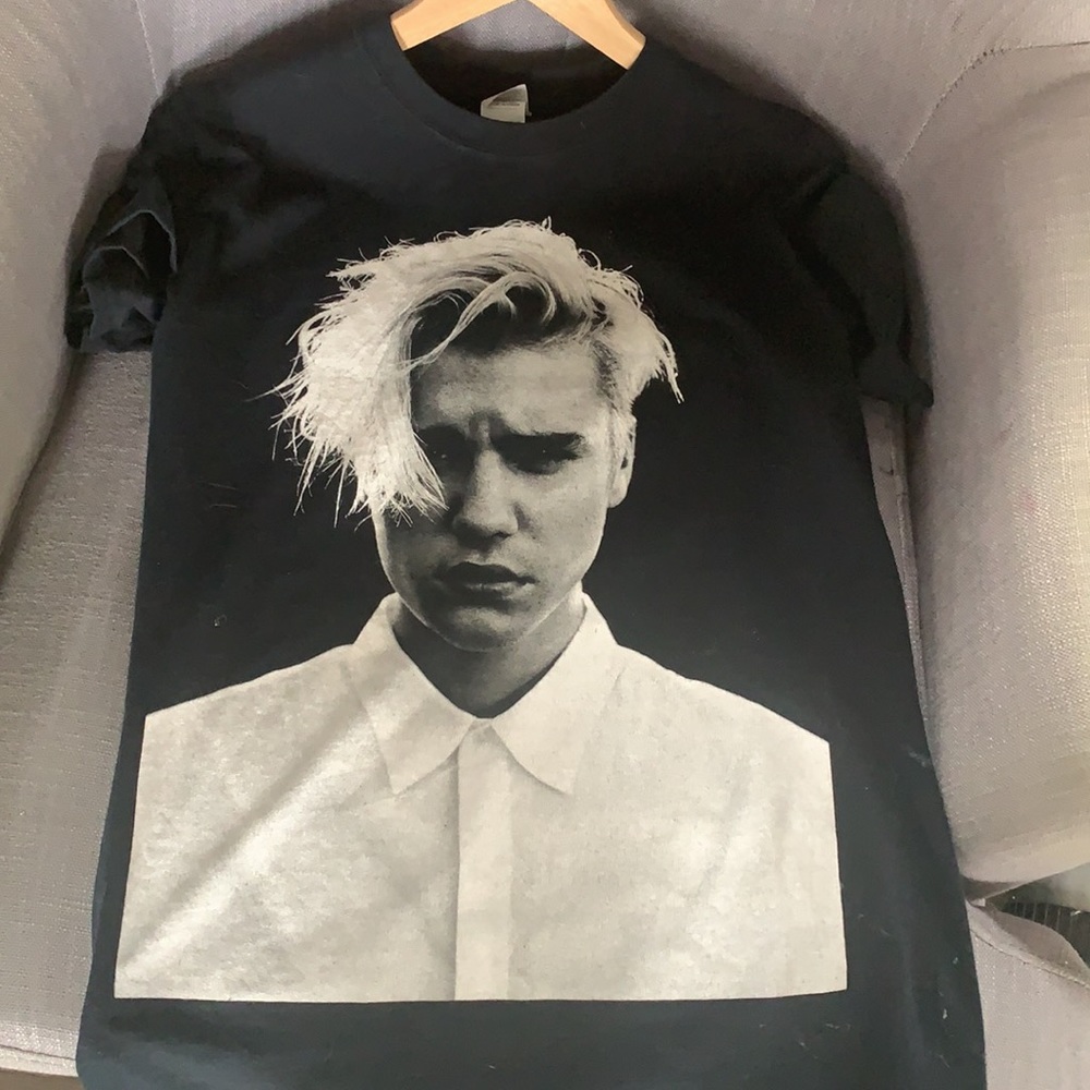 Classic Justin Bieber Concert Tee.